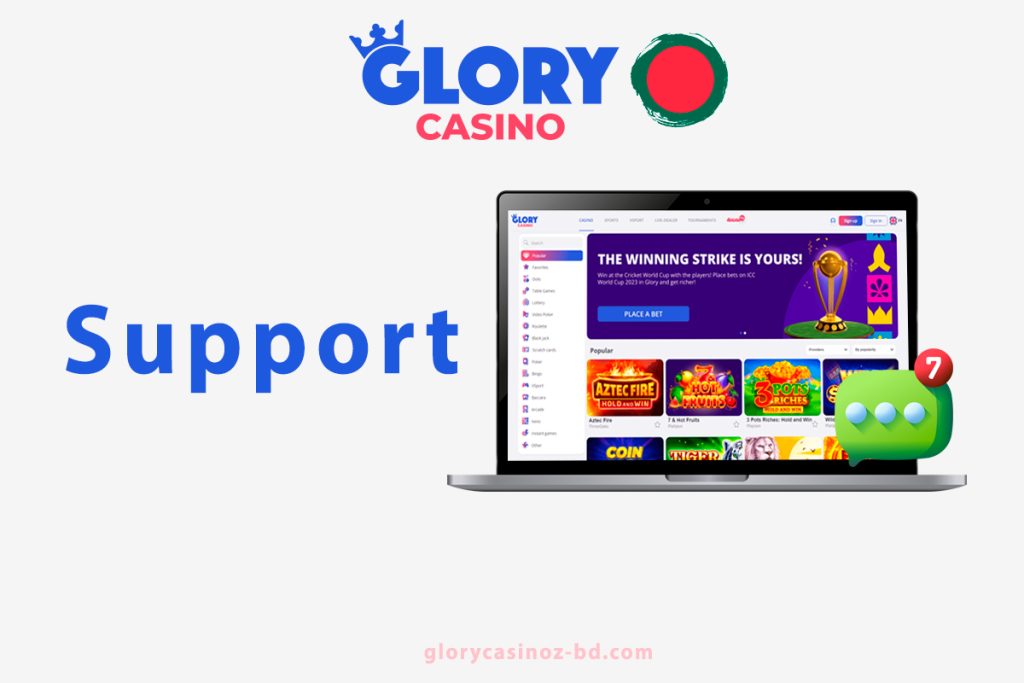 Glory Casino Support team